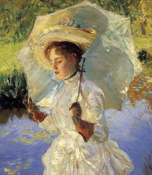 John Singer Sargent Morning Walk Detail